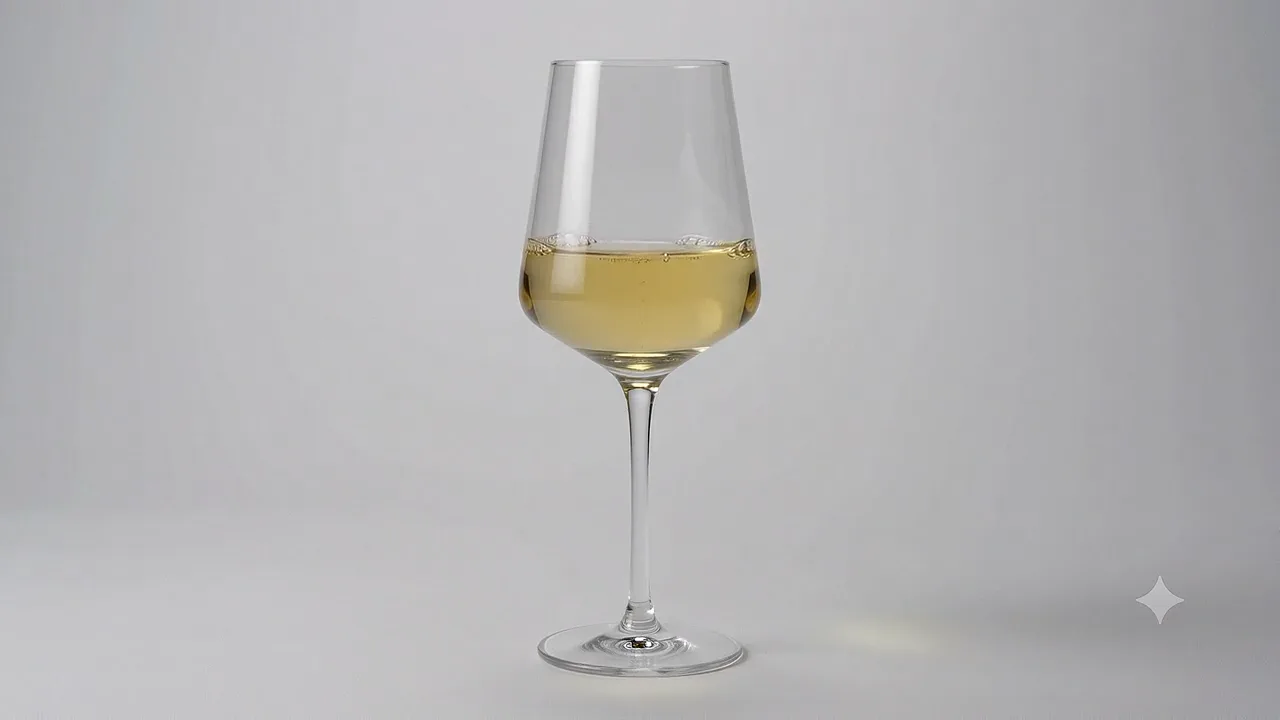Strohgelb im Glas