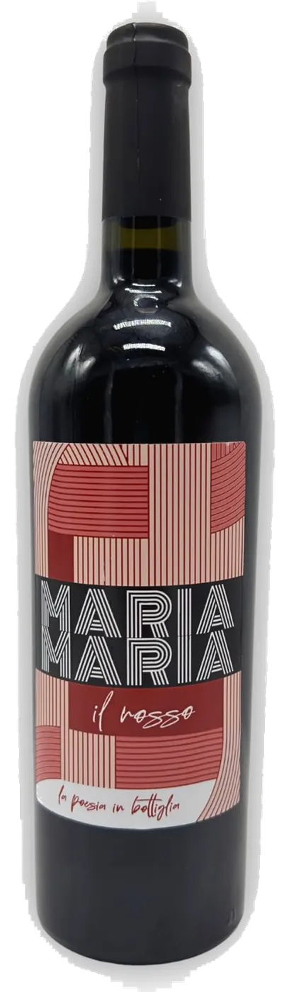 Flasche Il Rosso – Aglianico – Vorderseite