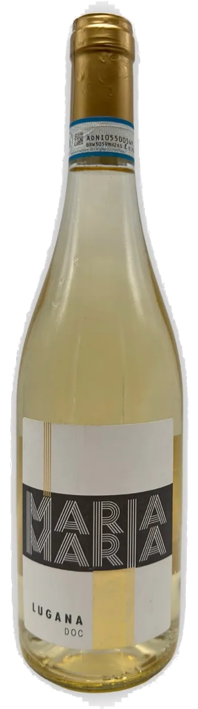 Flasche Lugana D.O.P. – Vorderseite