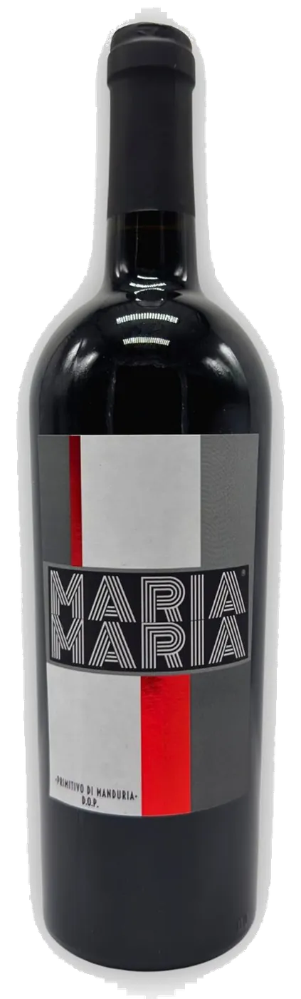 Flasche Primitivo di Manduria D.O.C. 15,5 – Vorderseite