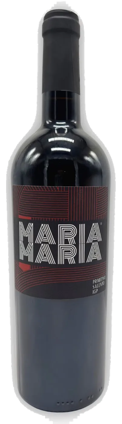 Flasche Primitivo Salento IGP – Vorderseite